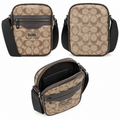 Signature Grey Crossbody Bag